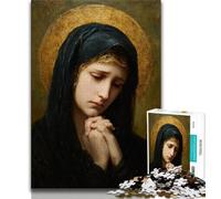 Portrait of Mary The Mother Jigsaws Puzzles 1000 Pieces for Teenagers Gifts,Decompressing Intellectual Educational Toy Birthday Present,Gifts,Wall Art (38x26cm)