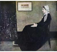 Portrait Of My Mother By James A. Mcneill Whistler. From The World's Greatest Paintings Published By Odhams Press London 1934. Poster Print by Ken Welsh (15 x 13)