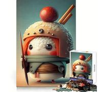Portrait of Sushi 1000 Pieces Jigsaw Puzzles for Teenagers Improve Memory Mental Relax Sharp Edge Creative Gift (38x52cm)