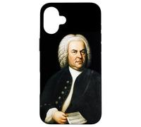 Portrait of the great composer Johann Sebastian Bach Case for iPhone 16 Plus