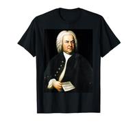 Portrait of The Great Composer Johann Sebastian Bach T-Shirt