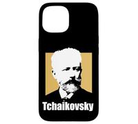Portrait of the great composer Pyotr Tchaikovsky Case for iPhone 15
