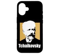 Portrait of the great composer Pyotr Tchaikovsky Case for iPhone 16