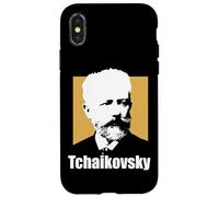 Portrait of the great composer Pyotr Tchaikovsky Case for iPhone X/XS