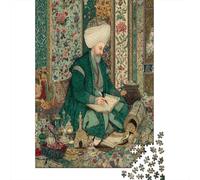 Portrait of The SultanPuzzles 1000 Pieces for Adults for Adults 1000 Piece Puzzle Educational Challenge Games Home DecoratioIslamic Art