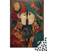Portrait of Two Hopi Ladies Jigsaw Puzzles Challenge Toy Educational Games Home Decoration for Adults& Teenager Age 14 Years Up 70x50cm/1000pcs