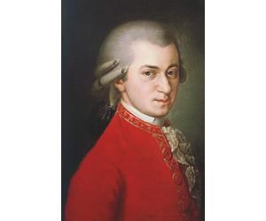 Portrait of Wolfgang Amadeus Mozart - NOTEBOOK A5 / Composers & Operas collection