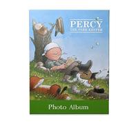 Portrait Photograph Album in Gift Box by Robert Frederick - Percy the Park Keeper Design - Holds 100 Photographs