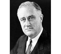 Portrait President FDR Franklin Roosevelt Old Photo Unframed Wall Art Print Poster Home Decor Premium