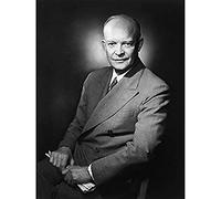 Portrait President General Dwight Eisenhower Photo Unframed Wall Art Print Poster Home Decor Premium