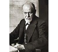 Portrait Psychoanalyst Neurologist Sigmund Freud Photo Art Print Canvas Premium Wall Decor Poster Mural