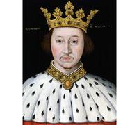 Portrait Richard II King England Painting Royal Historic Large Print Poster Wall Art Decor Picture