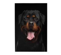 Portrait Rottweiler DogWooden Puzzles for Adults 1000 Pieces, Jigsaw Puzzle