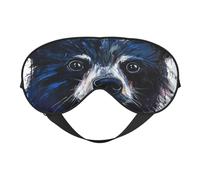 Portraits of Cartoon Animals Soft Eye Mask for Sleeping - Ideal for Women Men and Travel, Comfortable & Adjustable, Perfect for Indoor/Outdoor Use