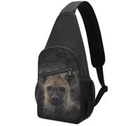Portraits of Wildlife on Safari Crossbody Backpack Shoulder Bag Lightweight One Strap Sling Bag Travel Hiking Daypack