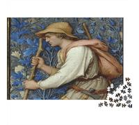 Portraiture Jigsaw Puzzles Early Medieval Art Style Challenge Toy Educational Games Home Decoration for Adults& Teenager Age 14 Years Up 52x38cm/1000pcs