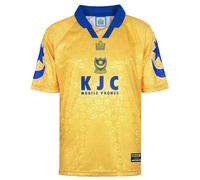 Portsmouth 1998 Admiral Away Retro Football Shirt Yellow XXX-Large Polyester