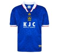 Portsmouth 1998 Admiral Retro Football Shirt Blue XX-Large Polyester