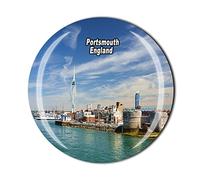 Portsmouth England UK Fridge Magnet Travel Souvenir Gift Refrigerator Magnetic Sticker Collection