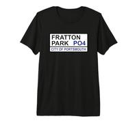 Portsmouth Fratton Park Iconic Street Sign Premium T-Shirt