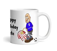 Portsmouth Weeing on Southampton Funny Personalised Mug | Football Gift for Men | Joke Spoof Team Rivalry Vs Any Team | Wee on Football Gift for Him
