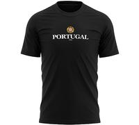 Portugal 1935 Mens T Shirt Retro Portuguese Rugby Football Supporters World Tee Top, XL, Black