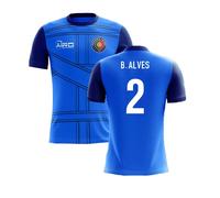 Portugal Airo Concept Third Shirt - Bruno Alves in Blue | Size: Small Portugal Blue S