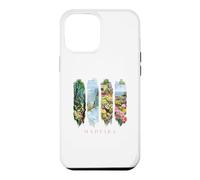 Portugal Cliffs, Laurel Forest and Flowers Vacation Madeira Case for iPhone 12 Pro Max