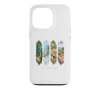 Portugal Cliffs, Laurel Forest and Flowers Vacation Madeira Case for iPhone 13 Pro