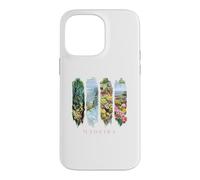 Portugal Cliffs, Laurel Forest and Flowers Vacation Madeira Case for iPhone 14 Pro Max