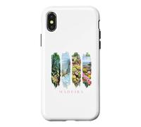 Portugal Cliffs, Laurel Forest and Flowers Vacation Madeira Case for iPhone X/XS