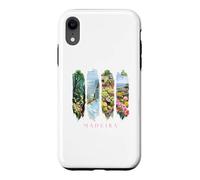 Portugal Cliffs, Laurel Forest and Flowers Vacation Madeira Case for iPhone XR