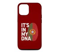 Portugal DNA Heritage Portuguese Roots Fingerprint Design Case for iPhone 12/12 Pro