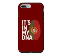 Portugal DNA Heritage Portuguese Roots Fingerprint Design Case for iPhone 7 Plus/8 Plus