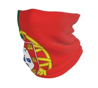 Portugal Flag Pattern Multifunctional Elastic Neck Warmer Scarf Adjustable Balaclava Outdoor Essential Anti-Static Moisture-Wicking Police Military Use Windproof Warm Ski Mask