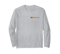 Portugal Flag Portuguese Athletic Competition Sports Style Long Sleeve T-Shirt