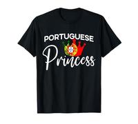 Portugal Flag Portuguese Princess Nationality Heritage Tuga T-Shirt