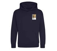 Portugal Football Cool Bunny Frame Kids Hoodie - Navy / 9-11 years