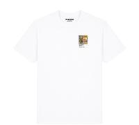 Portugal Football Cool Bunny Frame Men's T-Shirt - White / 3XL