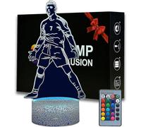 Portugal Football Player Ronaldo #7 Night Light For Boys,16 Color Changing Dimmable With Remote Room Football Decor,desk Lamp For Football Fans Kids T