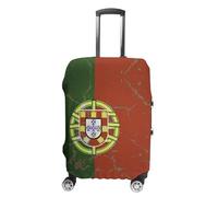 Portugal Glorious Flag Personalized Luggage Case Cover Funny Travel Accessories Washable Suitcase Protector Fit 19-32 Inch XL