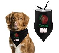 Portugal It's in MyDog Bandanas Triangle Dog Bibs Cute Pet Scarf Kerchief for Small Medium Large Pet