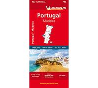 Portugal & Madeira - Michelin National Map 733: Straßen- und Tourismuskarte 1:400 000