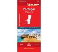 Portugal & Madeira - Michelin National Map 733: Straßen- und Tourismuskarte 1:400 000