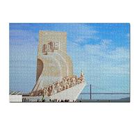 Portugal Monument to the Discoveries Lisbon Puzzle 1000 Pieces Jigsaw Puzzle Adults Game Graphic Travel Souvenir 50x70CM