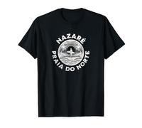 Portugal Nazaré Praia do Norte Surfing Holiday Value Graphic T-Shirt