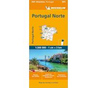 Michelin Regional Map - Portugal Norte 591