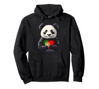 Portugal Panda Bear Portuguese Roots Portuguese Pride Pullover Hoodie