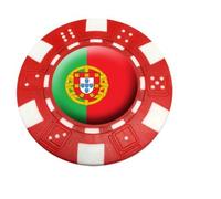 PORTUGAL POKER CHIP GOLF BALL MARKER