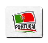 Portugal Pride Mouse Mat Portugal Mouse Pad Mousepad Country Flag Office Gifts 9.4"x7.9" Color:Portugal Pride